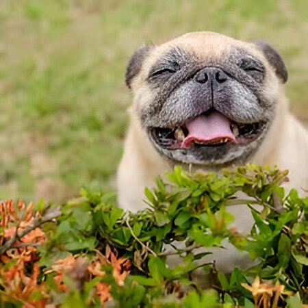 Mascota feliz
